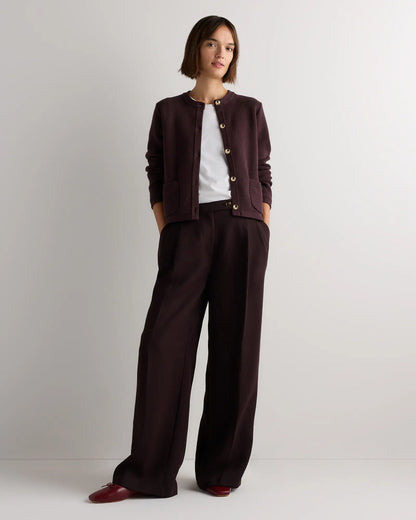 100% Organic Cotton Sweater Jacket - US 1494