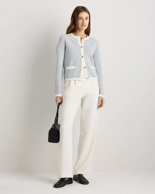 100% Organic Cotton Sweater Jacket - US 7410