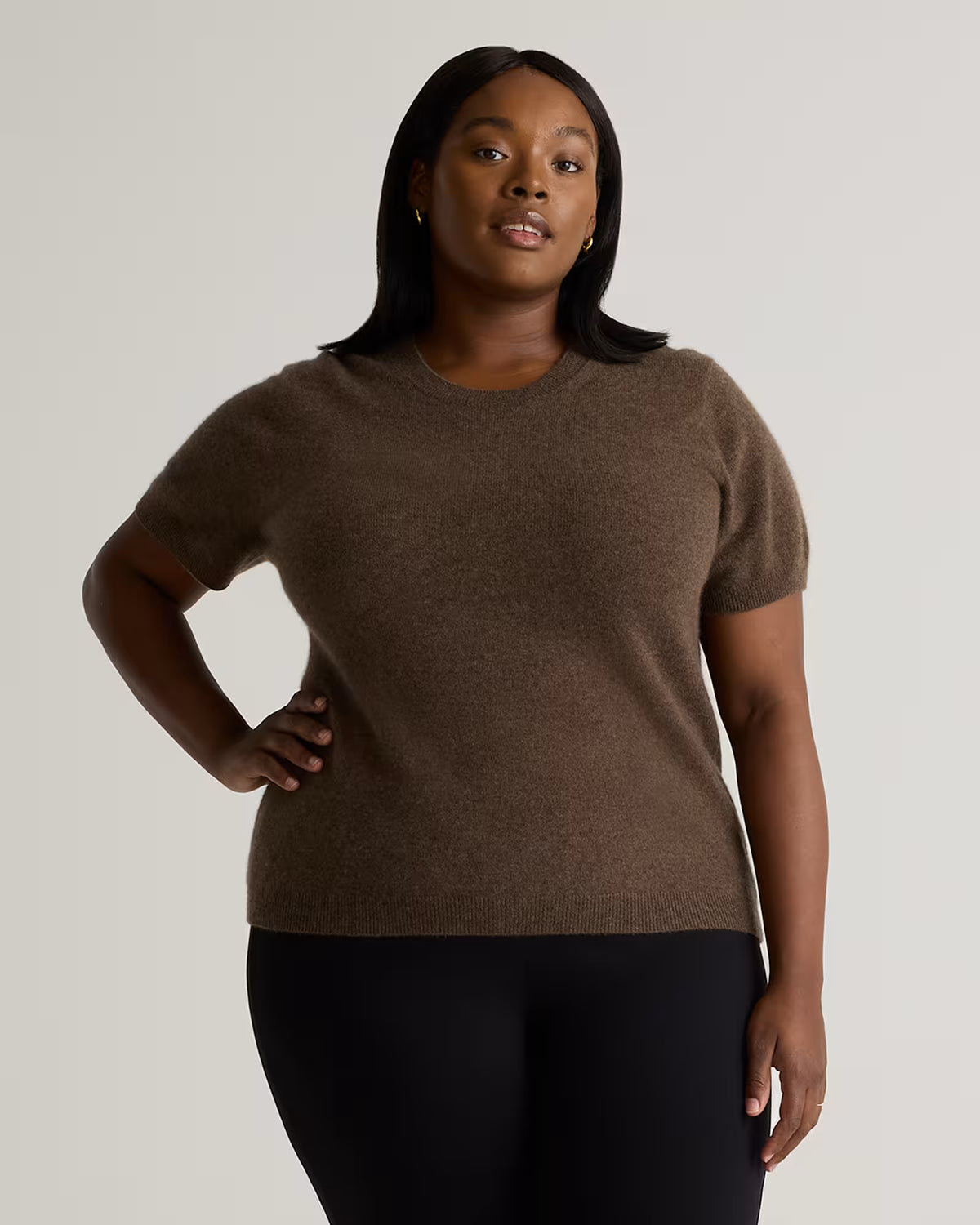Mongolian Cashmere Tee - US 8492