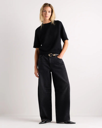 100% Organic Cotton Sweater Tee - US 8371
