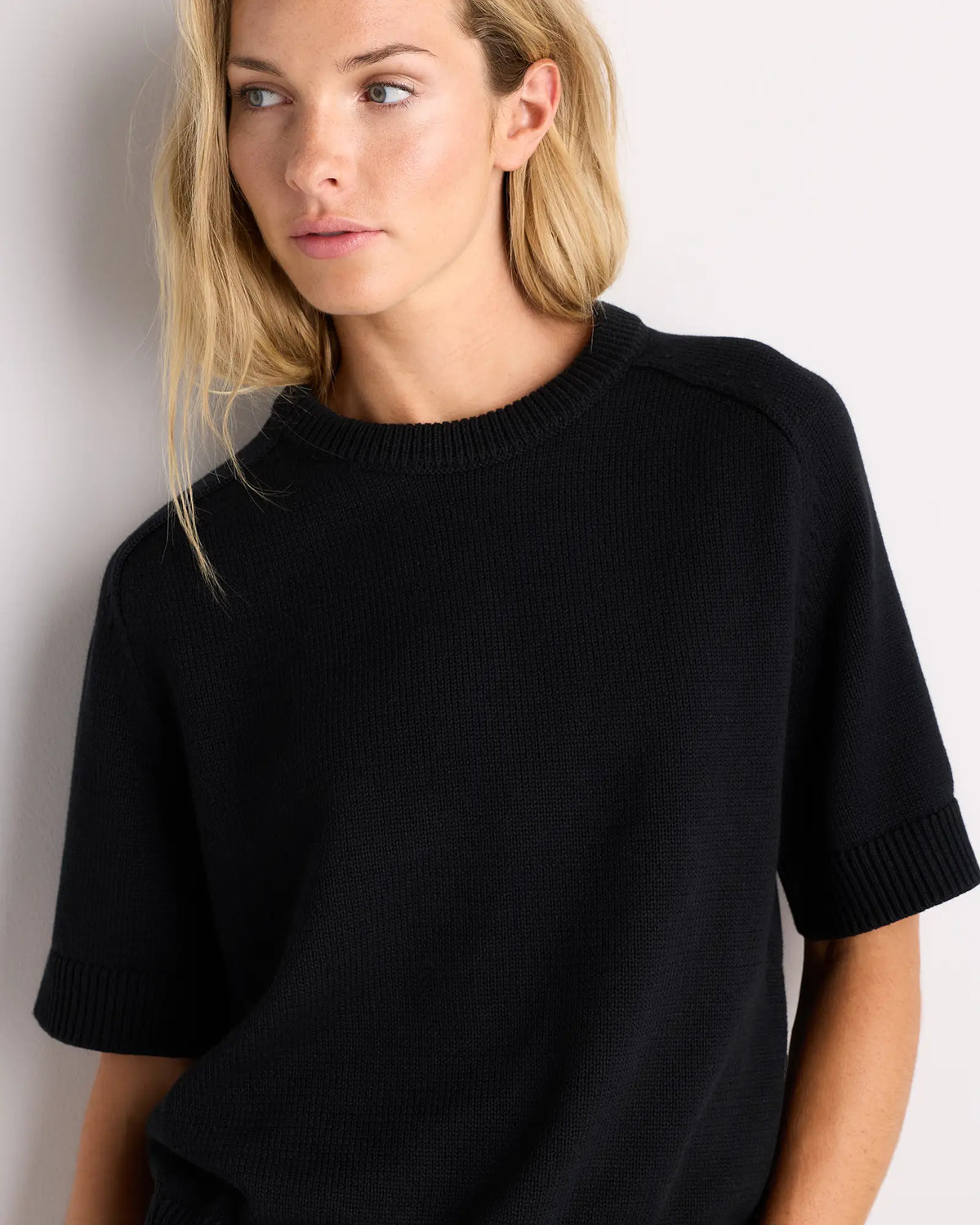 100% Organic Cotton Sweater Tee - US 8371