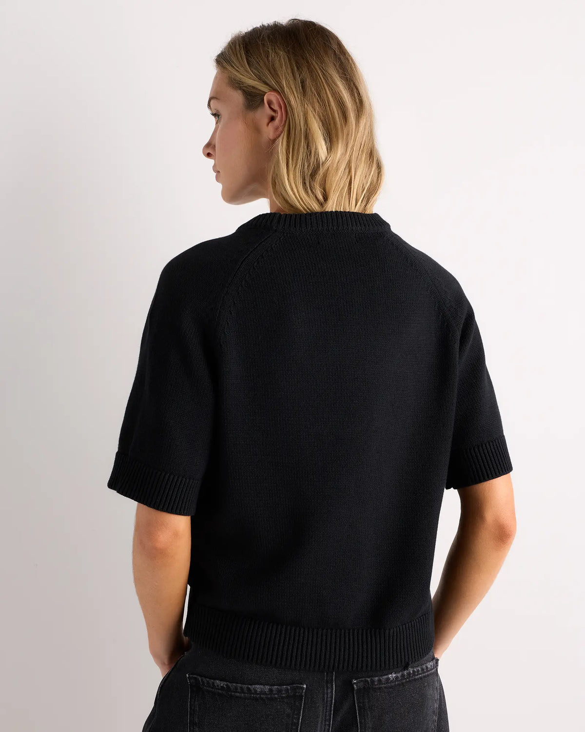 100% Organic Cotton Sweater Tee - US 8371