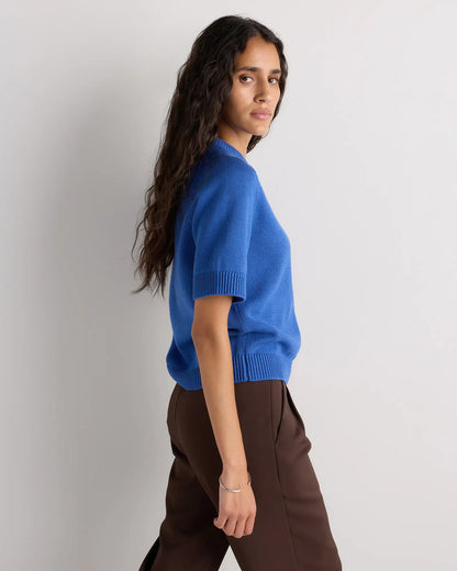 100% Organic Cotton Sweater Tee - US 8124