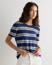 Twilight Blue Variegated Stripe