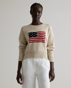 Speckled Beige Flag