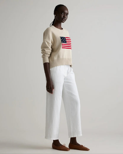 100% Organic Cotton Flag Sweater - US 1744