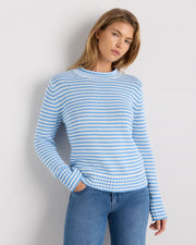 Cornflower Mini Stripe