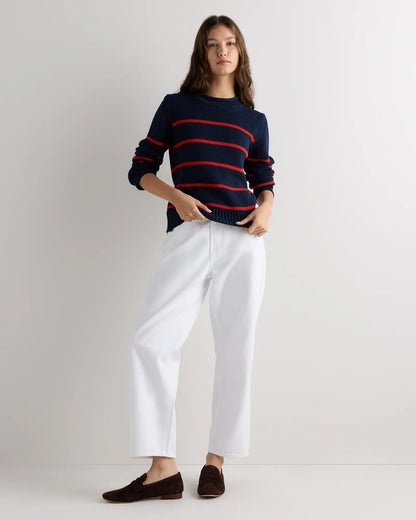 100% Organic Cotton Roll Neck Sweater - US 8572