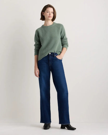 Mongolian Cashmere Fisherman Crewneck Sweater - US 4717
