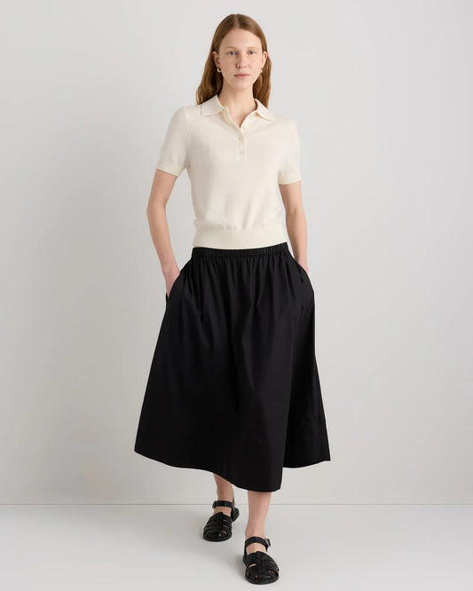 Mongolian Cashmere Short Sleeve Polo - US 9811