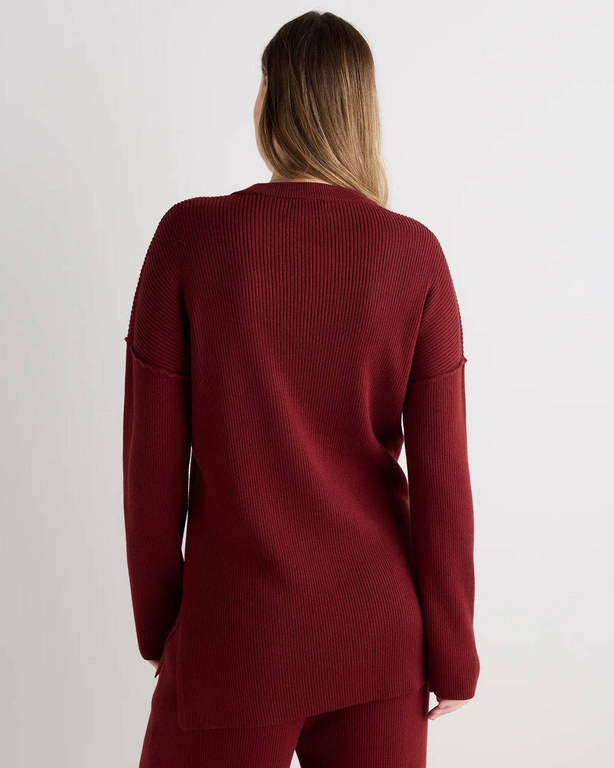 Cotton Cashmere Oversized Maternity Sweater - US 8409