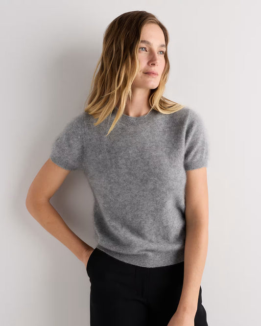 Women's Brushed Cashmere Tee - US 0696