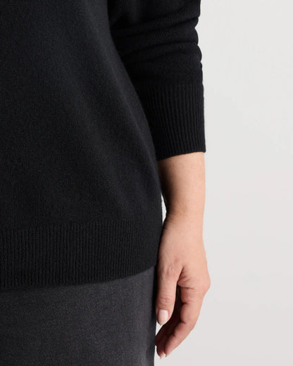 Mongolian Cashmere Boatneck Sweater - US 7010
