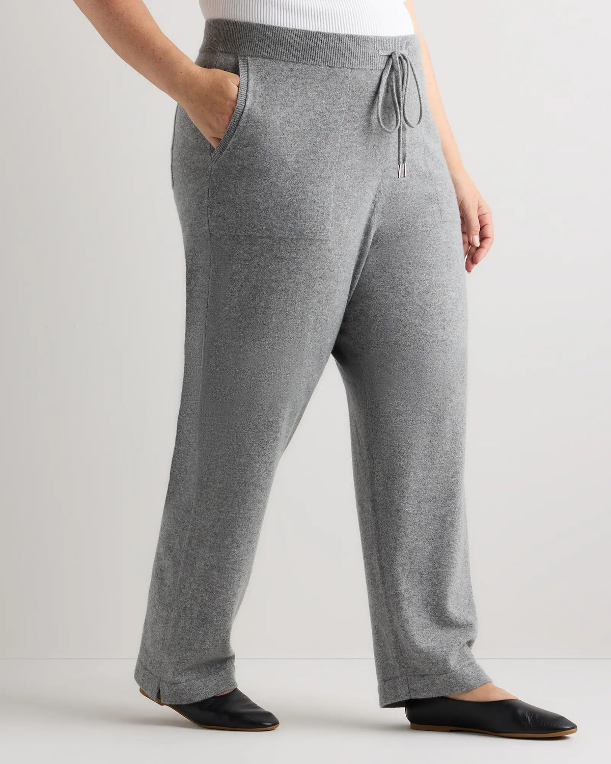 Mongolian Cashmere Straight Leg Pants - US 5518