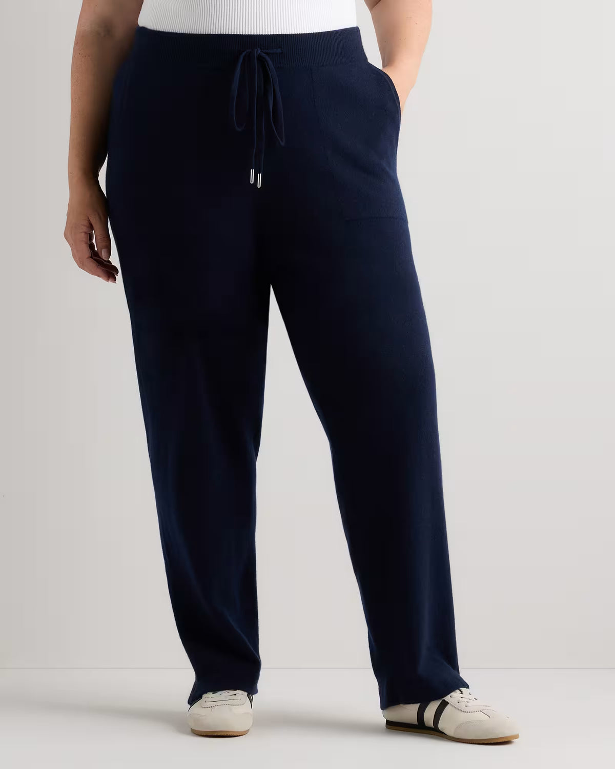 Mongolian Cashmere Straight Leg Pants - US 8902