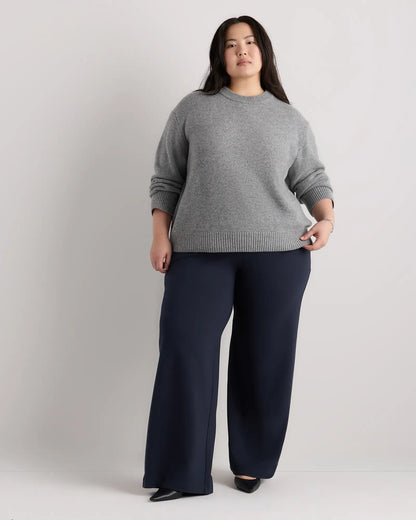 Mongolian Cashmere Oversized Crewneck Sweater - US 8780