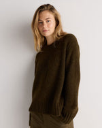 Lofty Baby Alpaca Oversized Crew - US 5191