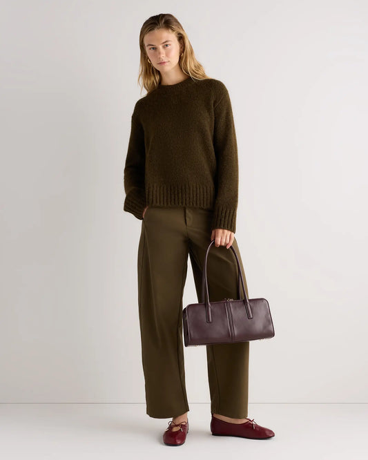 Lofty Baby Alpaca Oversized Crew - US 5191
