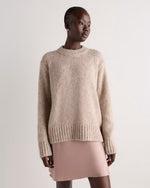 Lofty Baby Alpaca Oversized Crew - US 3022