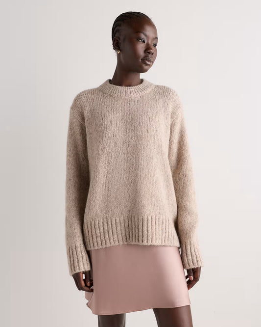 Lofty Baby Alpaca Oversized Crew - US 3022