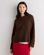Lofty Baby Alpaca Oversized Crew - US 3512