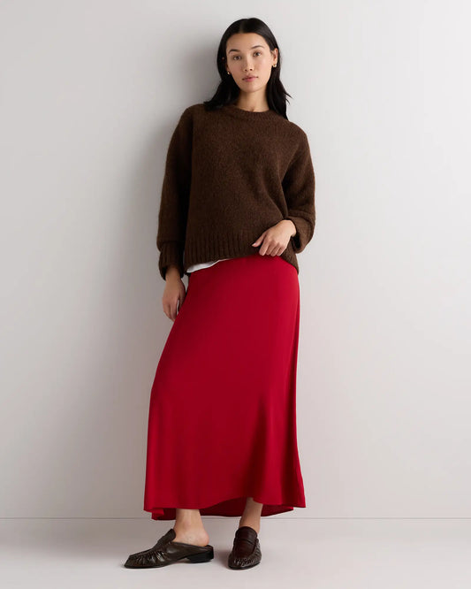 Lofty Baby Alpaca Oversized Crew - US 3512