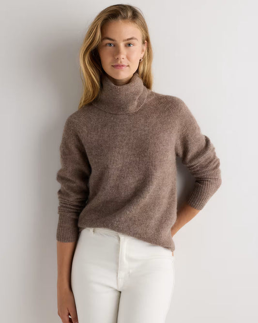 Lightweight Baby Alpaca Turtleneck - US 8358