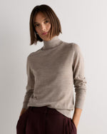 Ultra-Fine Merino Wool Turtleneck Sweater - US 2577