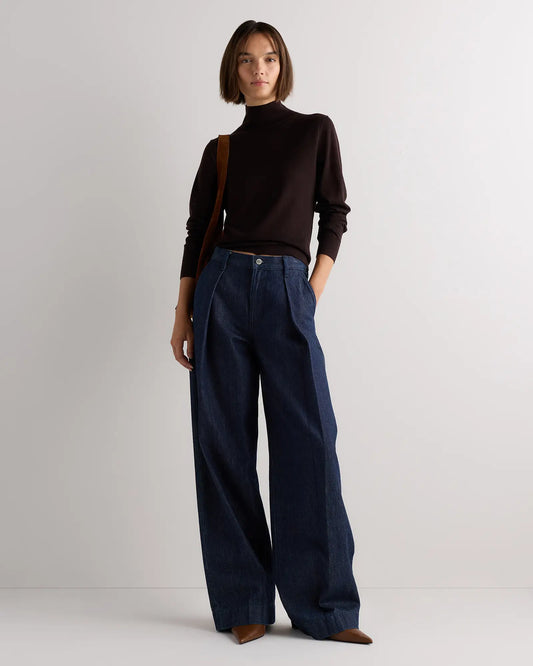 Ultra-Fine Merino Wool Turtleneck Sweater - US 3979