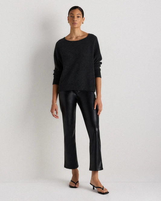 Mongolian Cashmere Boatneck Sweater - US 0010