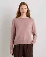 Mongolian Cashmere Boatneck Sweater - US 0616