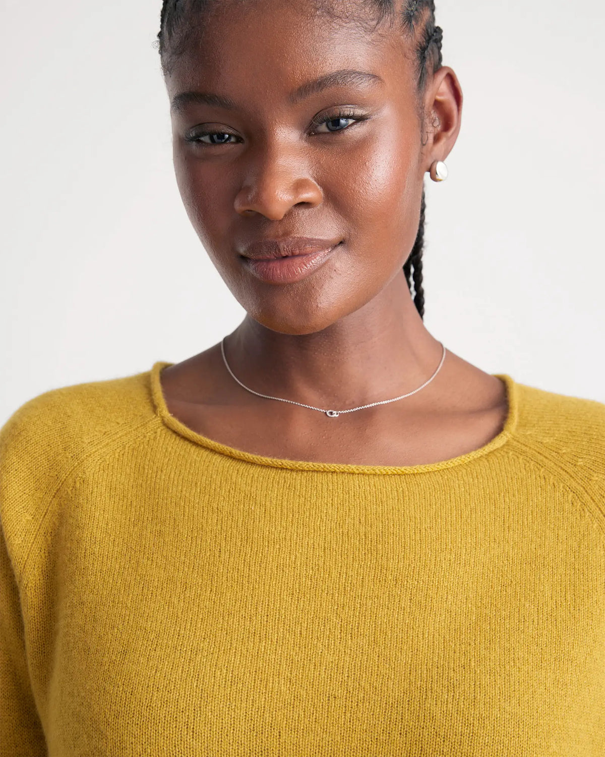 Mongolian Spring Cashmere Boatneck Sweater - US 1409