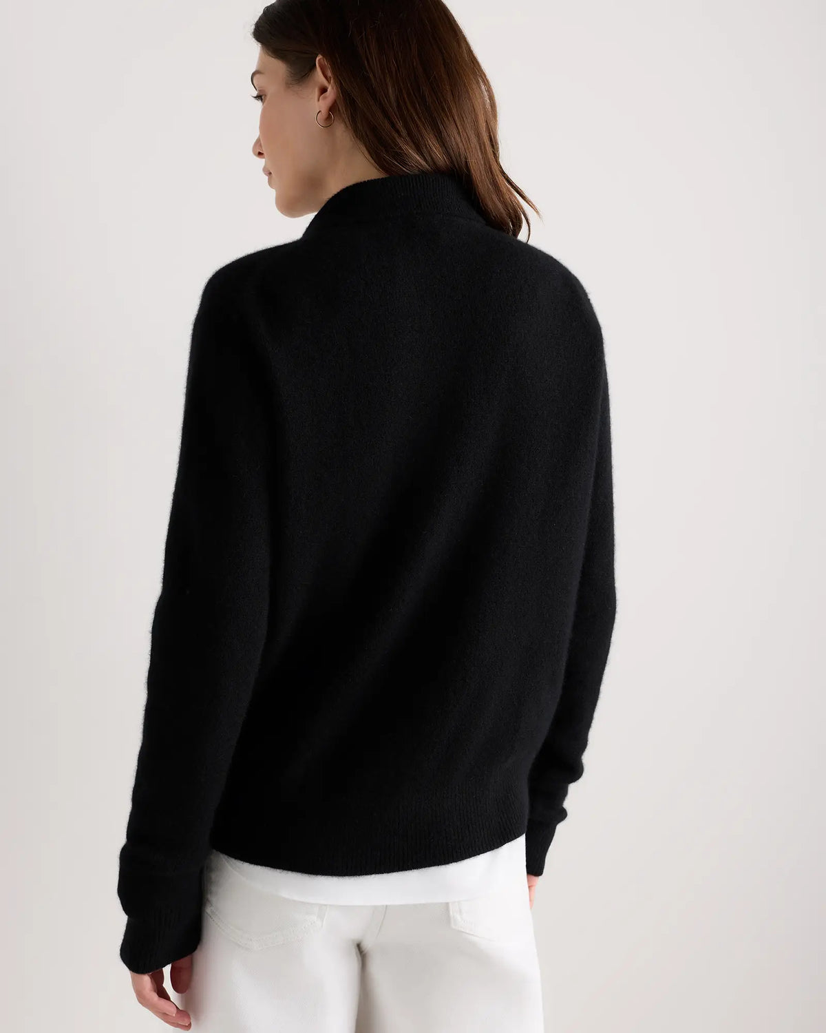 Mongolian Cashmere Button Polo Sweater - US 3007