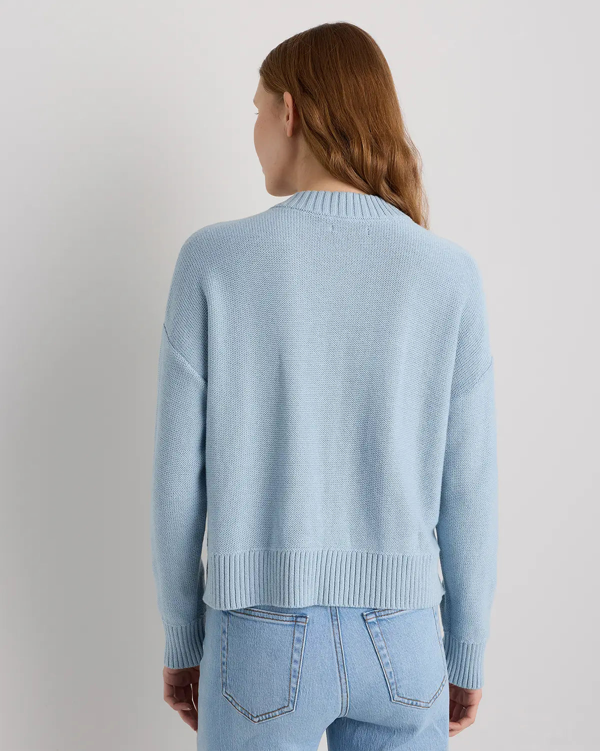 100% Organic Cotton Cropped Cardigan - US 8061