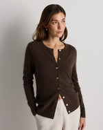 Mongolian Cashmere Cardigan Sweater - US 4682