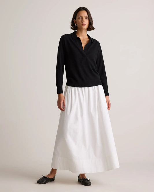 Mongolian Cashmere Polo Sweater - US 5721
