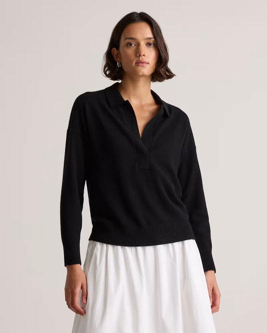 Mongolian Cashmere Polo Sweater - US 5721