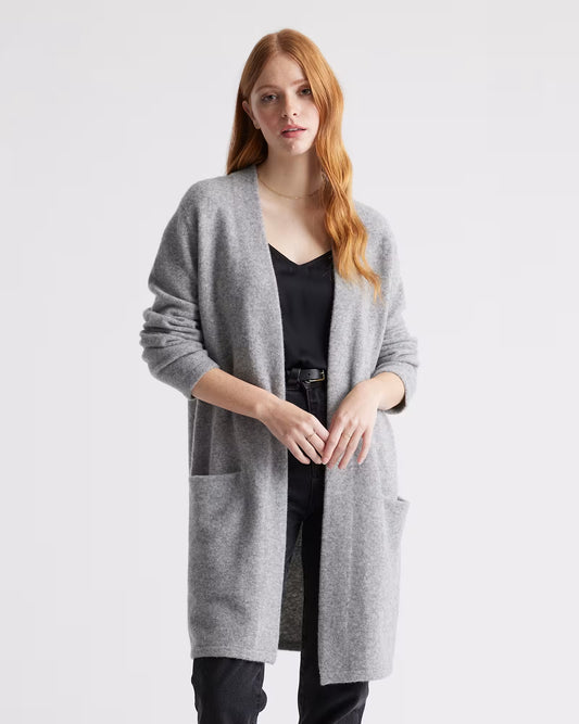 Superfine Merino Wool Sweater Coat - US 8411