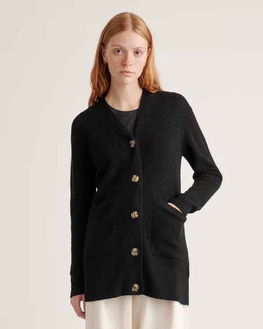 Baby Alpaca-Wool Oversized Cardigan - US 1395