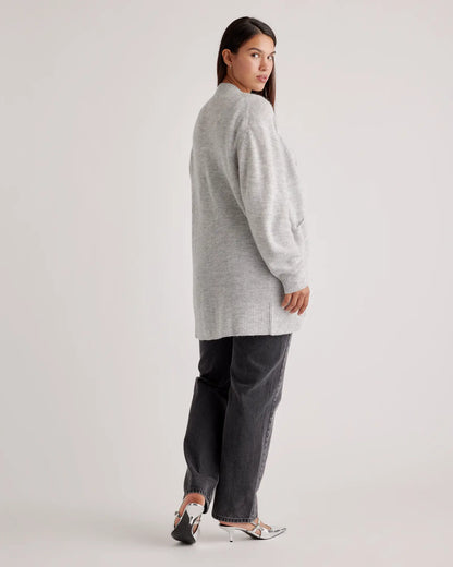 Baby Alpaca-Wool Oversized Cardigan - US 9880
