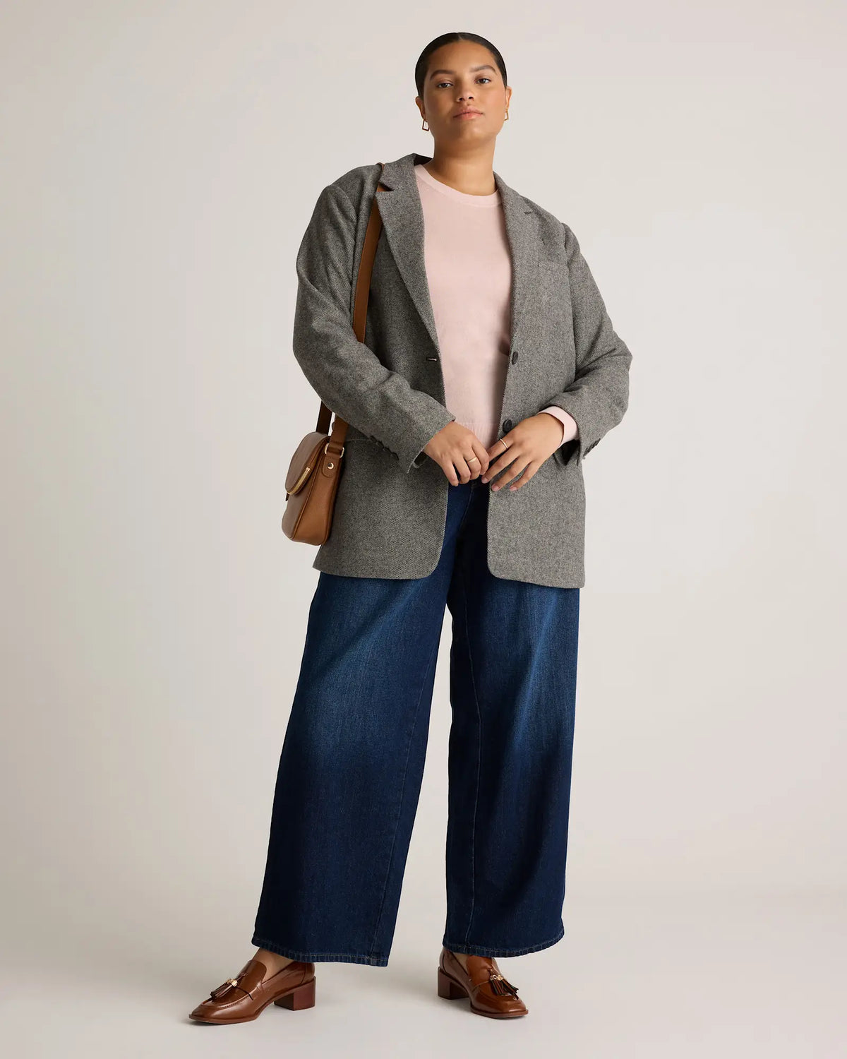 Lightweight Cotton Cashmere Crew Sweater - US 0764
