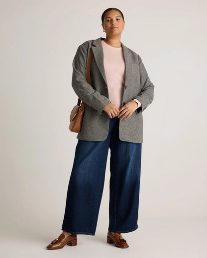 Lightweight Cotton Cashmere Crew Sweater - US 0764