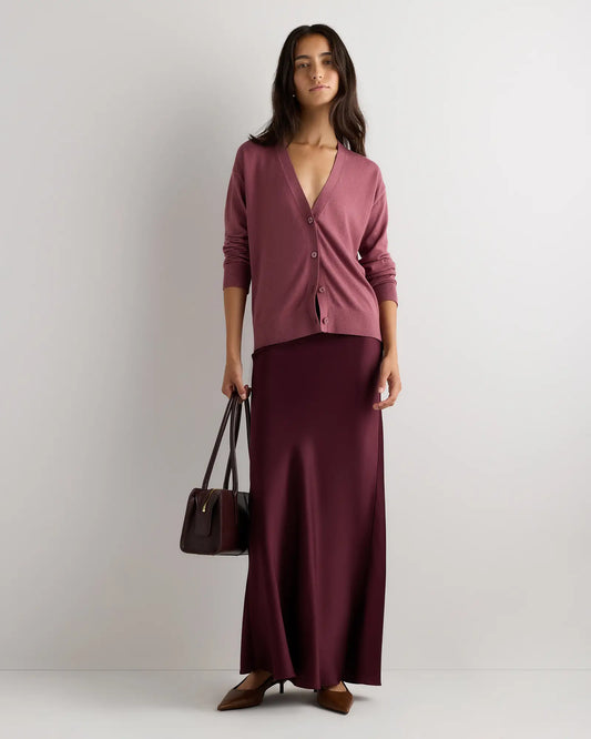 Lightweight Cotton Cashmere Cardigan - US 1460