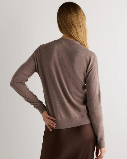 Lightweight Cotton Cashmere Cardigan - US 0579