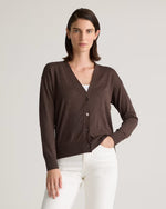 Lightweight Cotton Cashmere Cardigan - US 8915