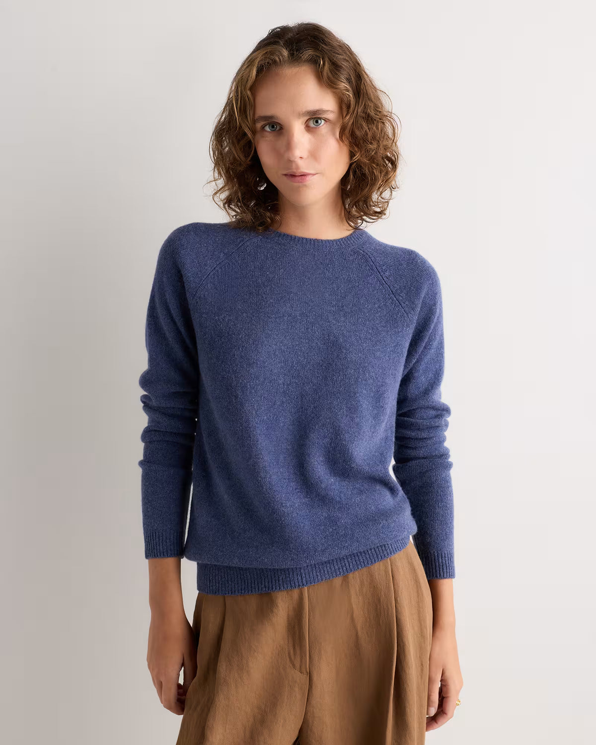 100% Yak Wool Crewneck Sweater - US 3227
