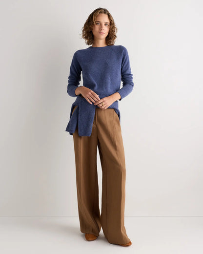 100% Yak Wool Crewneck Sweater - US 3227