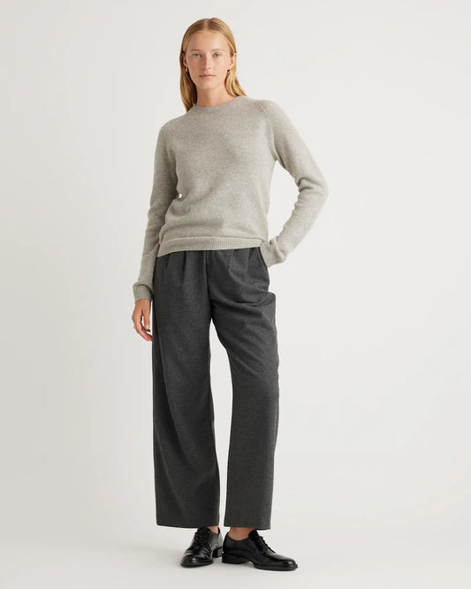 100% Yak Wool Crewneck Sweater - US 6506