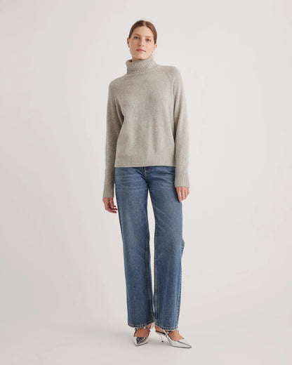 100% Yak Wool Turtleneck Sweater - US 1483