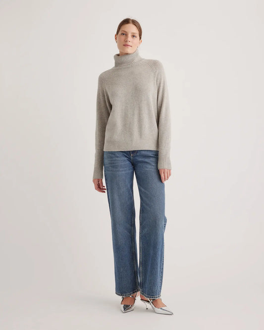 100% Yak Wool Turtleneck Sweater - US 1483